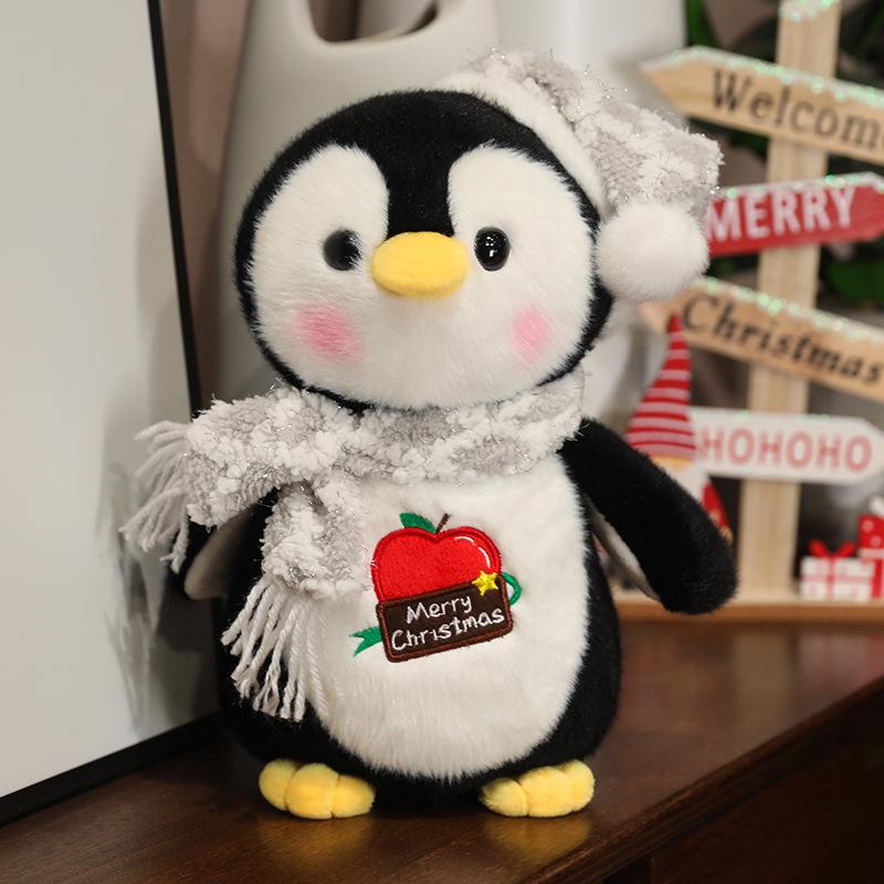 Cute Super Adorable Girl Plush Toy Rag Doll - Christmas Penguin with Scarf & Hat 25cm 180g
Cute Super Adorable Girl Plush Toy Rag Doll - Christmas Penguin with Scarf & Hat 25cm 180g