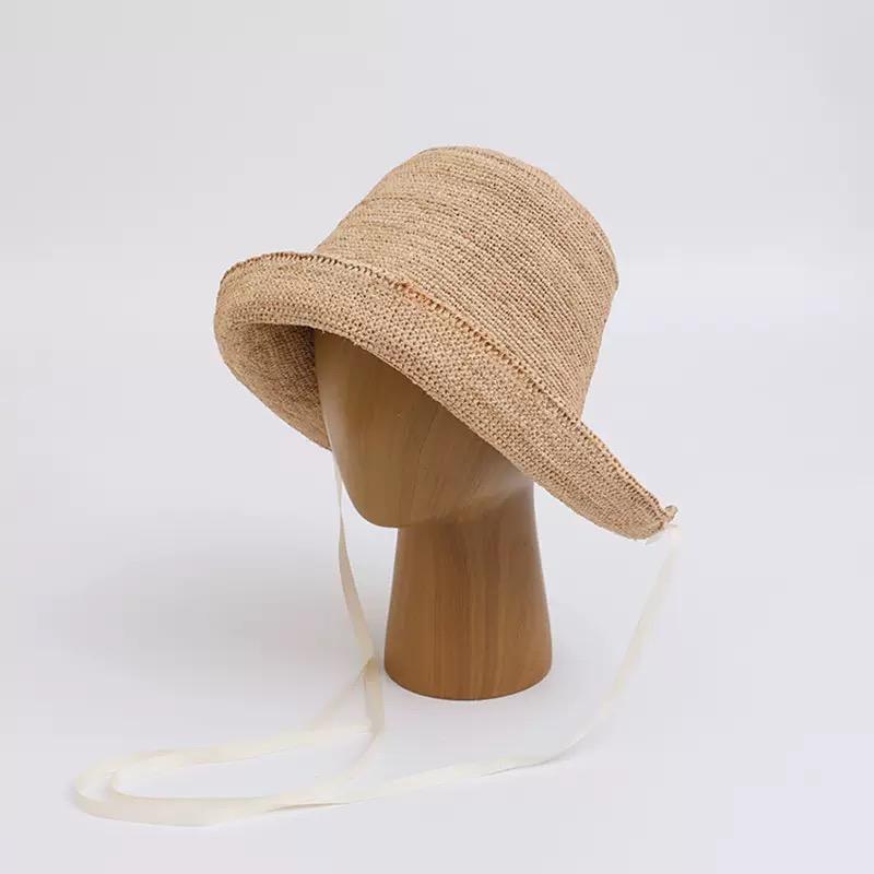 Spring Summer Handmade Ladies Crochet Natural Raffia Straw Bucket Hat For Spring Summer Beach Floppy Sun cap One Size
Spring Summer Handmade Ladies Crochet Natural Raffia Straw Bucket Hat For Spring Summer Beach Floppy Sun cap One Size