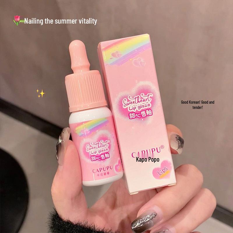 CAPUPU Small Milk Bottle Lip Glaze: Mirror Finish, Moisturizing, Long-Lasting, Fade-Resistant Watery Lip Gloss Standard
CAPUPU Small Milk Bottle Lip Glaze: Mirror Finish, Moisturizing, Long-Lasting, Fade-Resistant Watery Lip Gloss Standard