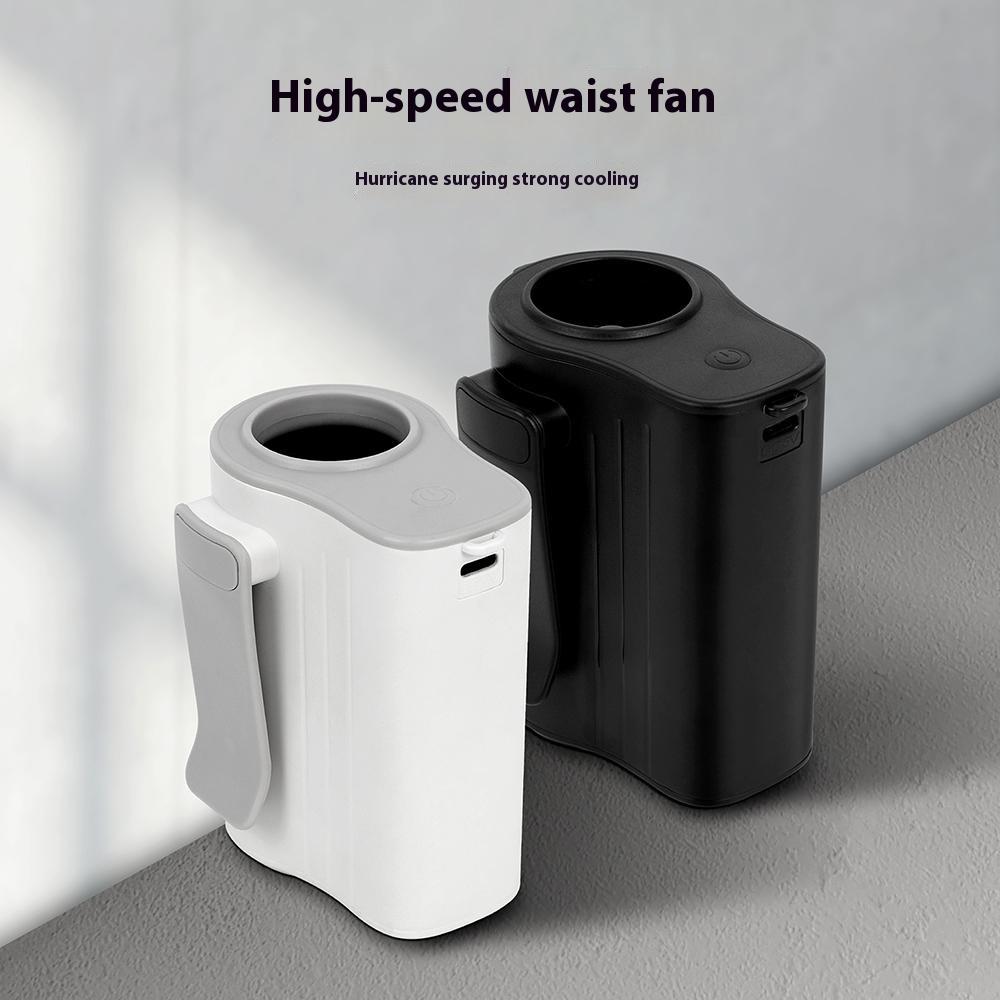 H20 Portable Waist Hanging Fan 100 Speeds 13000RPM Rechargeable Clip-On Belt Fan for Camping/Outdoor Black
H20 Portable Waist Hanging Fan 100 Speeds 13000RPM Rechargeable Clip-On Belt Fan for Camping/Outdoor Black