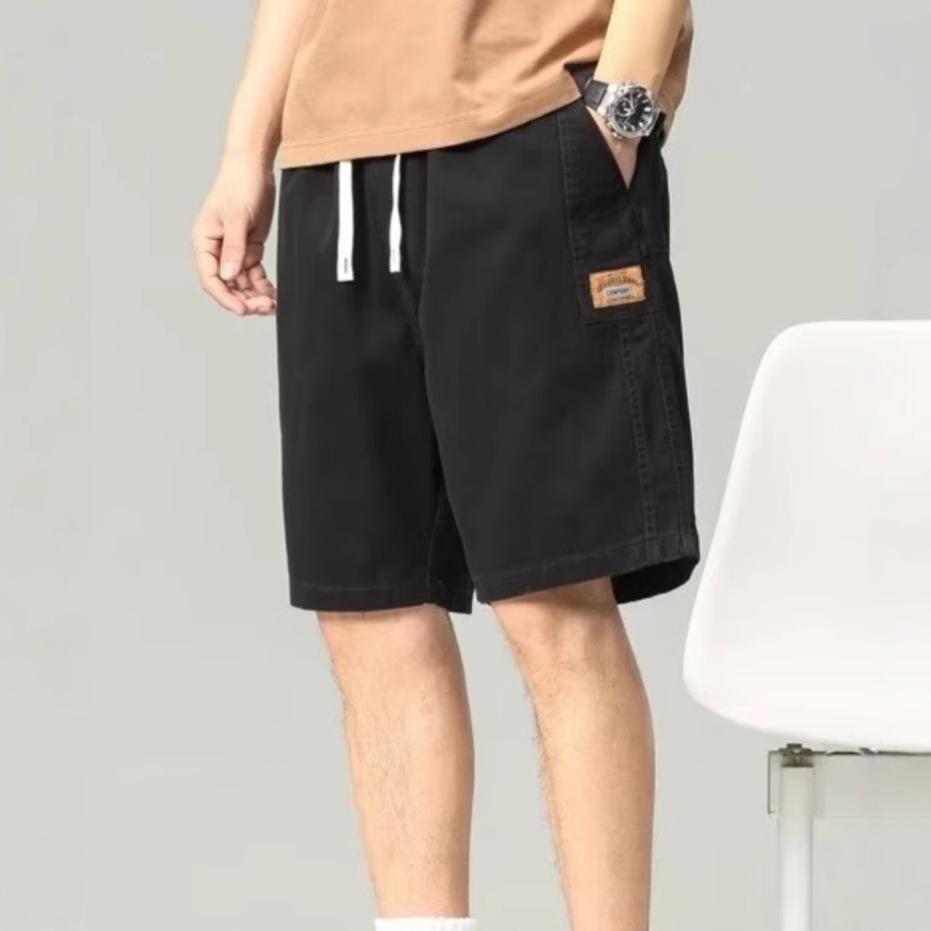 Мужские летние рабочие шорты в американском стиле: Модный, Свободного кроя, Прямой, Повседневная спортивная одежда, Длина до колена. 4XL чёрный
Мужские летние рабочие шорты в американском стиле: Модный, Свободного кроя, Прямой, Повседневная спортивная одежда, Длина до колена. 4XL чёрный