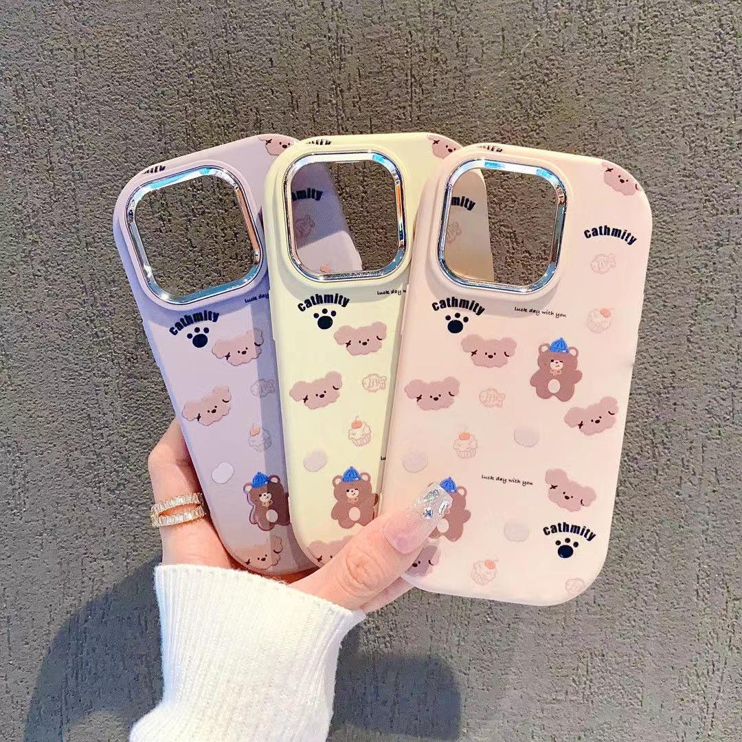 Full Screen Bear 14pro Cute 15promax Mobile Phone Case Iphone16 Girl 13/12 iphone7p/8p
Full Screen Bear 14pro Cute 15promax Mobile Phone Case Iphone16 Girl 13/12 iphone7p/8p