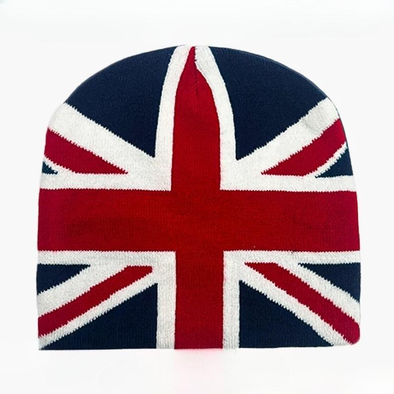 Autumn Winter Street Style UK Union Jack Jacquard Knit Beanie Unisex Warm Cold Weather Hat Fashion Personalized Cuffed Skull Cap темно-синього кольору
Autumn Winter Street Style UK Union Jack Jacquard Knit Beanie Unisex Warm Cold Weather Hat Fashion Personalized Cuffed Skull Cap темно-синього кольору