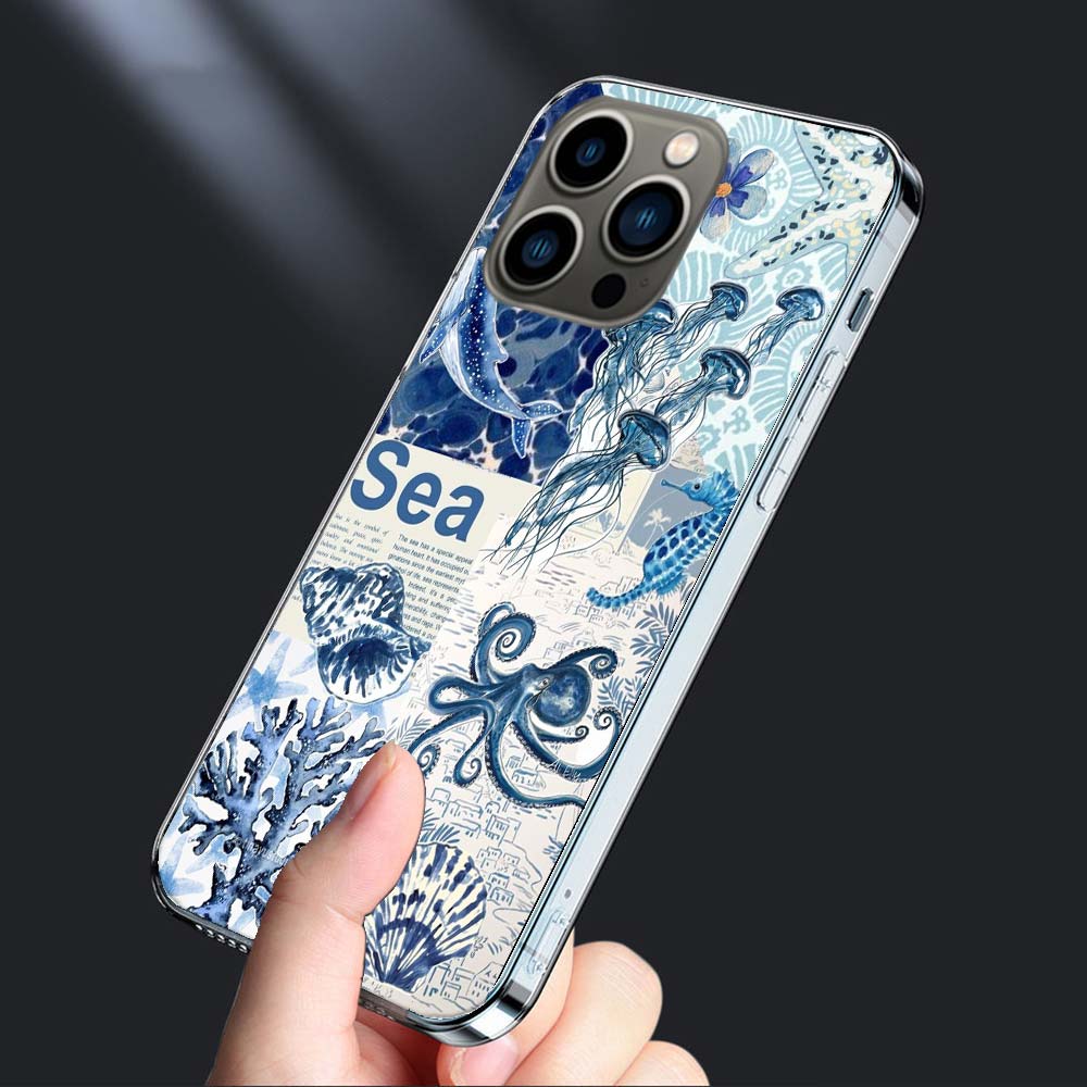 Sea Blue Beach Ocean Phone Case For Iphone 16E 15 Pro 14 Plus 17E 16 17 Pro Max Air 11 12 13 Mini Shockproof Capa Cute Cover iPhone 17 AIR
Sea Blue Beach Ocean Phone Case For Iphone 16E 15 Pro 14 Plus 17E 16 17 Pro Max Air 11 12 13 Mini Shockproof Capa Cute Cover iPhone 17 AIR