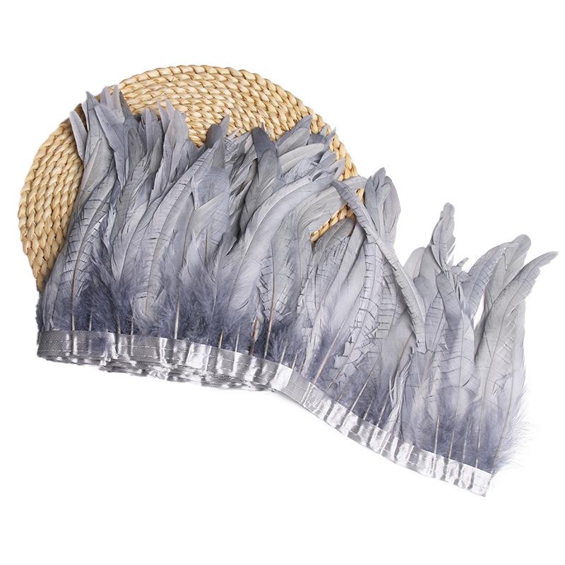 20-25Cm Dyed Cock Tail Feathers Edging Stage Show Costume Shawl Costume Accessories
20-25Cm Dyed Cock Tail Feathers Edging Stage Show Costume Shawl Costume Accessories