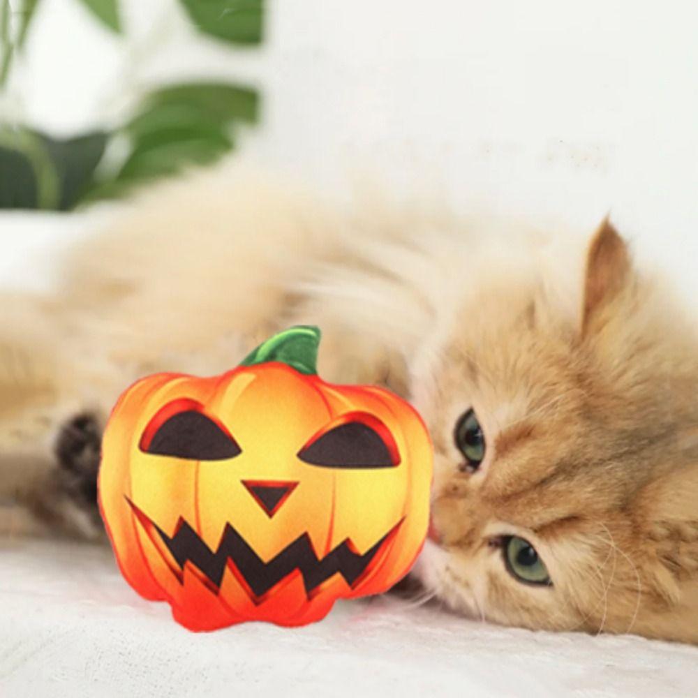 Simulation Halloween Pet Plush Toy Wear Resistant Dog Chew Toy Funny Cat Pumpkin Toy Self Hi Style A
Simulation Halloween Pet Plush Toy Wear Resistant Dog Chew Toy Funny Cat Pumpkin Toy Self Hi Style A