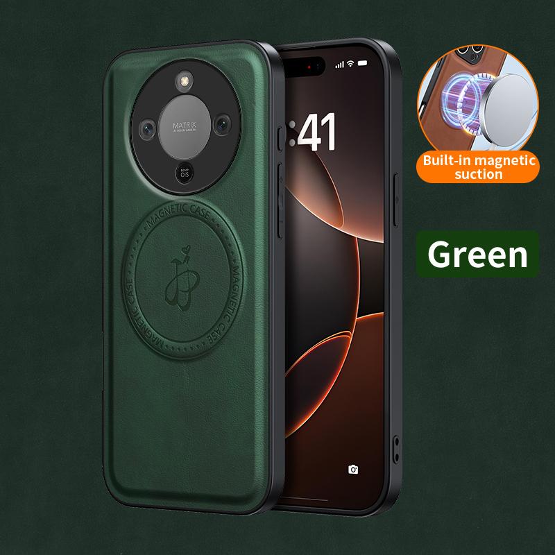 Магнитный чехол для беспроводной зарядки для Honor X9d Защитная накладка из ПУ кожи Жесткая задняя крышка Coque Funda зелёный
Магнитный чехол для беспроводной зарядки для Honor X9d Защитная накладка из ПУ кожи Жесткая задняя крышка Coque Funda зелёный