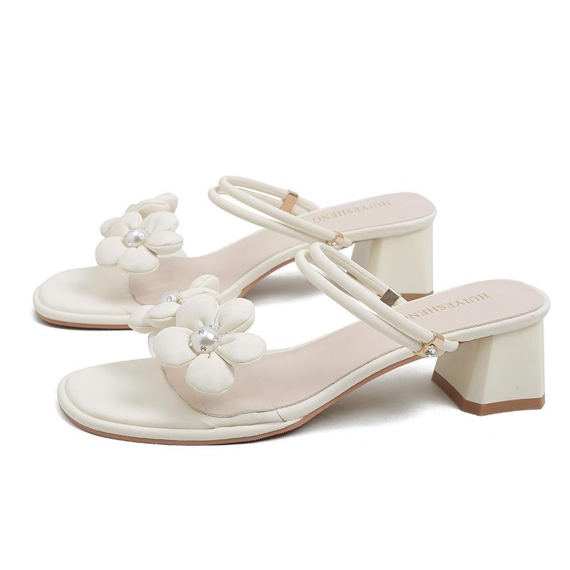 Fashion flower decoration transparent sandals women narrow band ankle strap gladiator sandalias mujer med-high heels slides big size 43 34 бежевый
Fashion flower decoration transparent sandals women narrow band ankle strap gladiator sandalias mujer med-high heels slides big size 43 34 бежевый