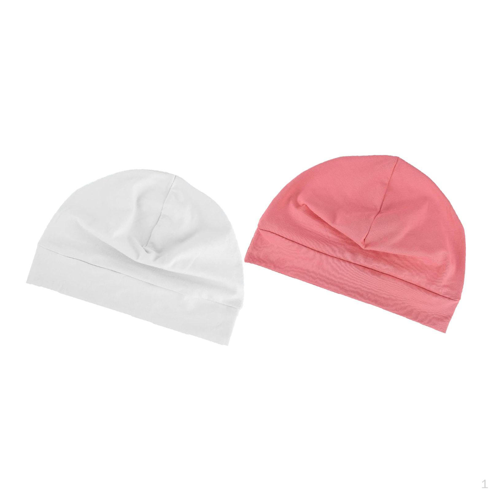 2 Comfortable Nightcaps for Running, Fitness And Indoor Sleeping (adults) Pink and white
2 Comfortable Nightcaps for Running, Fitness And Indoor Sleeping (adults) Pink and white
