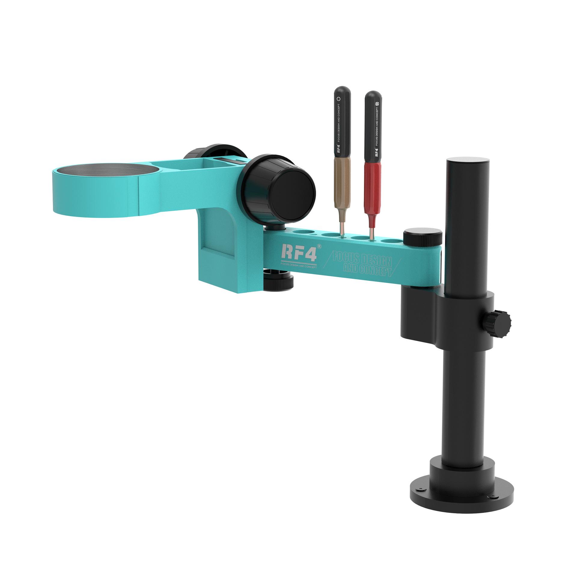 RF4 Microscope Stand with 360° Rotating Screwdriver Holder, Ideal for Convenient Placement and Operation RF-FO19.
RF4 Microscope Stand with 360° Rotating Screwdriver Holder, Ideal for Convenient Placement and Operation RF-FO19.