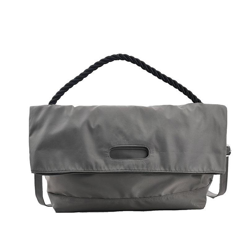 New Nylon Fold Crossbody Bag for Men/Woman Large Commuting to School Sports Fitness Bag Japanese-Style Messenger Bag Canvas Tote сірий колір
New Nylon Fold Crossbody Bag for Men/Woman Large Commuting to School Sports Fitness Bag Japanese-Style Messenger Bag Canvas Tote сірий колір
