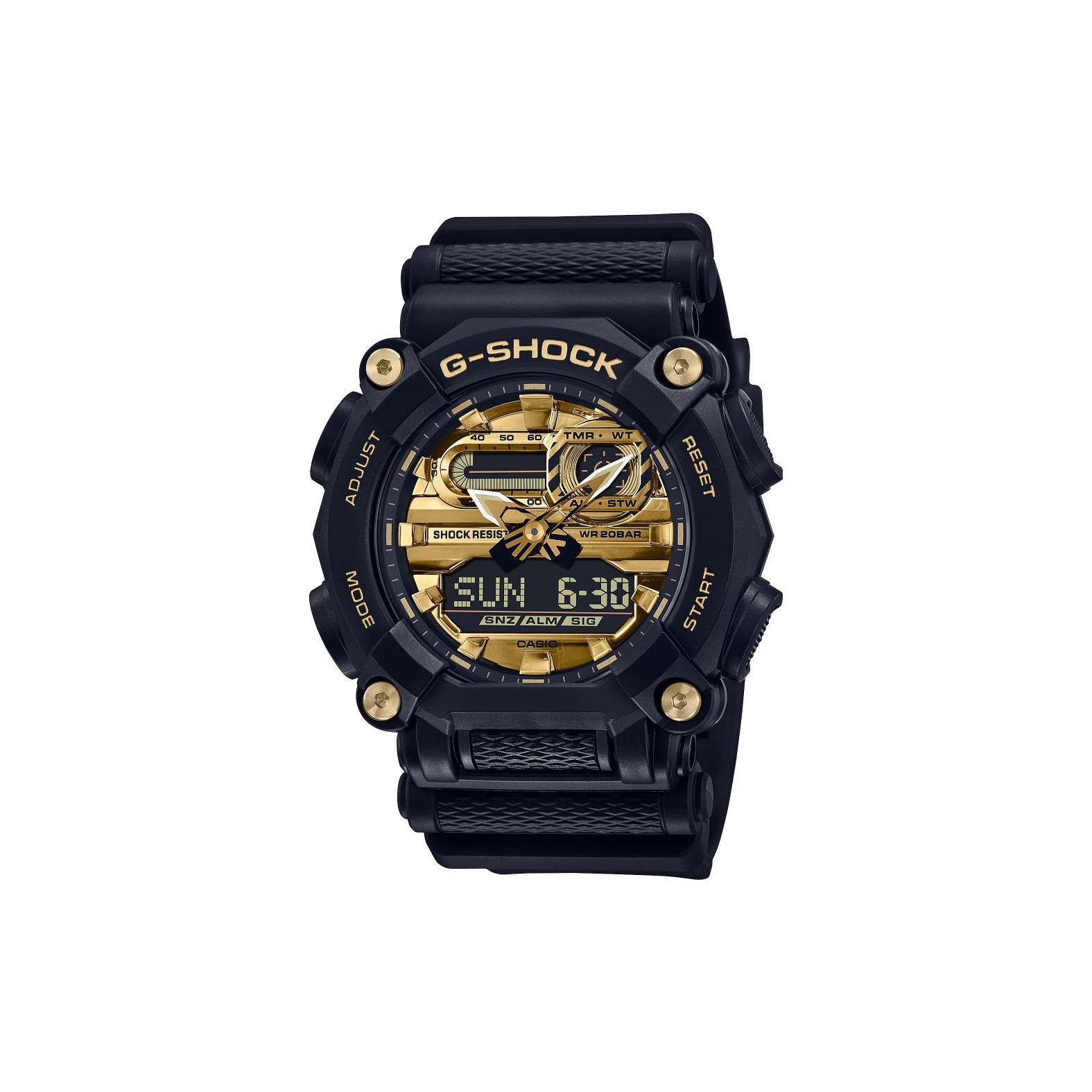 Casio Casual Quartz Movement Resin Strap Watch Men Watches Gold GA-900AG-1ADR Gold Dial
Casio Casual Quartz Movement Resin Strap Watch Men Watches Gold GA-900AG-1ADR Gold Dial