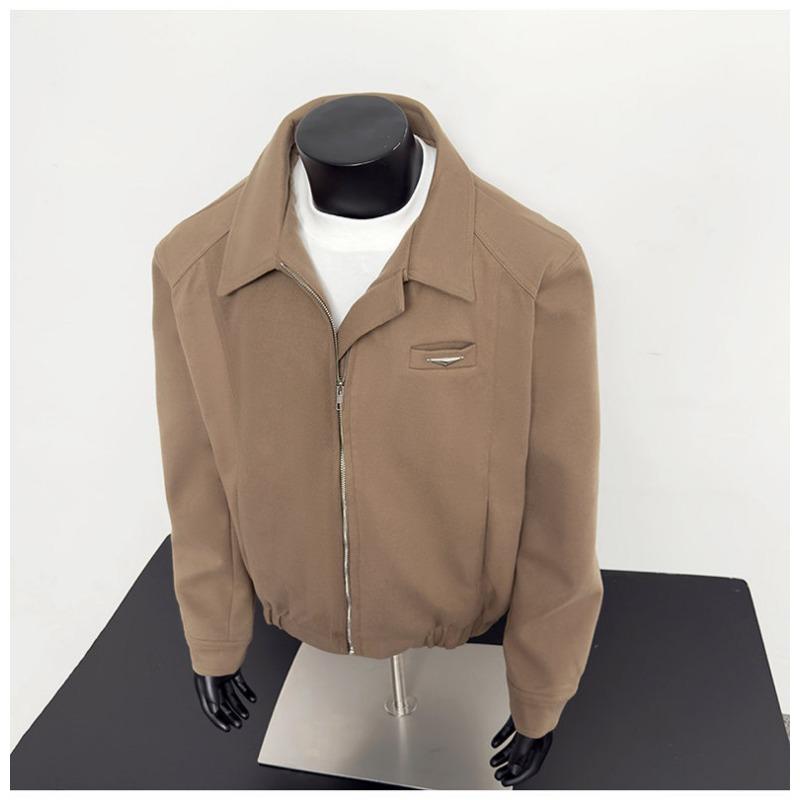 Американская короткая куртка мужская весенне-осенняя в корейском стиле на молнии модная универсальная с лацканами L хаки
Американская короткая куртка мужская весенне-осенняя в корейском стиле на молнии модная универсальная с лацканами L хаки