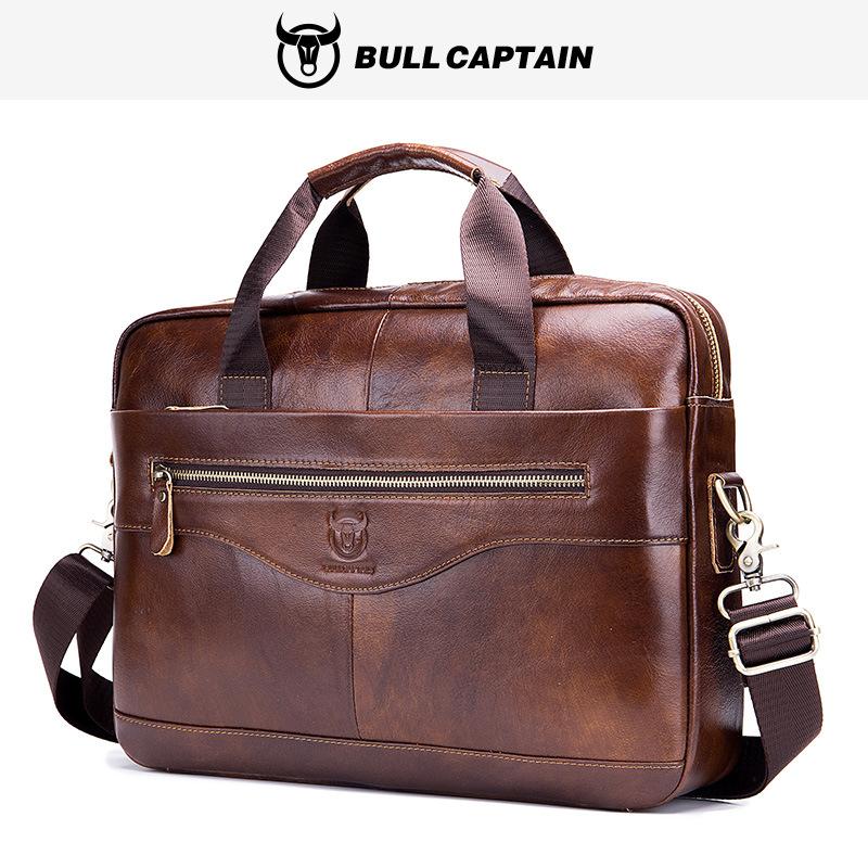 Captain Niu Leather Handbag, Briefcase, Men s Leather Shoulder Crossbody Bag, Top Layer Cowhide Business and Official Bag
Captain Niu Leather Handbag, Briefcase, Men s Leather Shoulder Crossbody Bag, Top Layer Cowhide Business and Official Bag