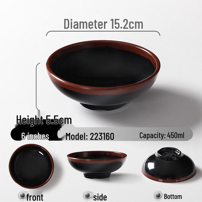 Ретро Меламиновая Посуда: Чунцинский горшочек с маслом и маленькая пластиковая пиала для риса
Ретро Меламиновая Посуда: Чунцинский горшочек с маслом и маленькая пластиковая пиала для риса