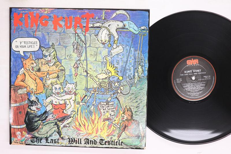 LP Record KING KURT Last Will And Testicle GWLP24 GWR 1988 UK Rock Used
LP Record KING KURT Last Will And Testicle GWLP24 GWR 1988 UK Rock Used