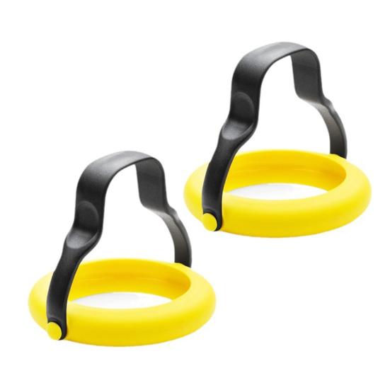 Силиконовые кольца для яиц, упаковка 1/2, антипригарные формы для приготовления яиц с ненагревающейся ручкой, идеально подходят для жарки яиц, блинов, сэндвичей на завтрак 2pcs
Силиконовые кольца для яиц, упаковка 1/2, антипригарные формы для приготовления яиц с ненагревающейся ручкой, идеально подходят для жарки яиц, блинов, сэндвичей на завтрак 2pcs