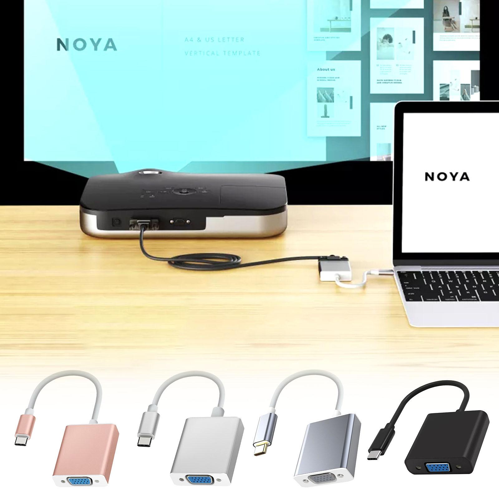 Адаптер USB C – VGA USB 3.1 типу C (USB-C) Від адаптера VGA до адаптера DVI-D, сумісний з перетворювачем One Size золотий
Адаптер USB C – VGA USB 3.1 типу C (USB-C) Від адаптера VGA до адаптера DVI-D, сумісний з перетворювачем One Size золотий