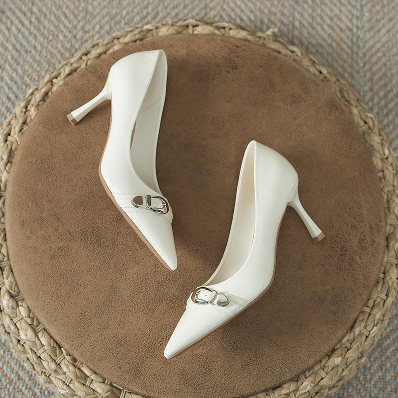Temperament commuter high heels women s thin heels simple single shoes professional work shoes spring new 40
Temperament commuter high heels women s thin heels simple single shoes professional work shoes spring new 40