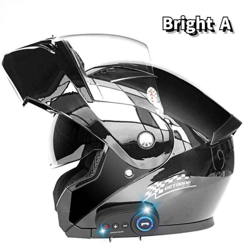 Мотоциклетний Bluetooth-шолом із захистом від запотівання, відкритий шолом із двома лінзами та FM M чорний
Мотоциклетний Bluetooth-шолом із захистом від запотівання, відкритий шолом із двома лінзами та FM M чорний