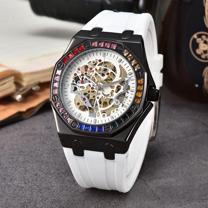 Men s Waterproof Rainbow Diamond Automatic Silicone Strap Watch
Men s Waterproof Rainbow Diamond Automatic Silicone Strap Watch