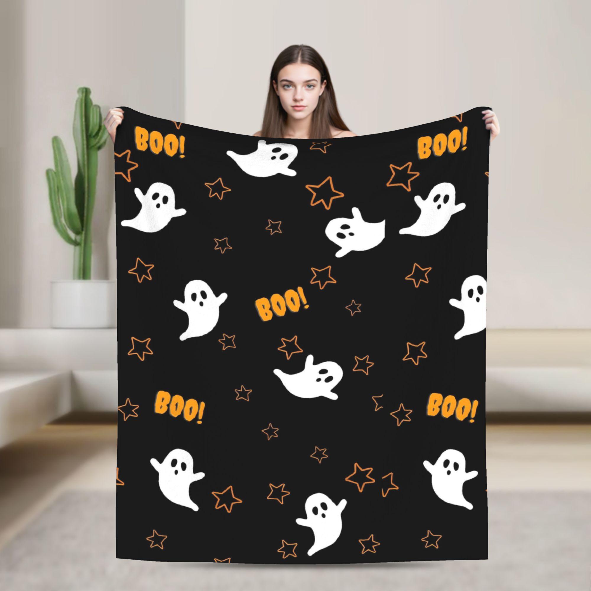 Warm Soft BlanketKids Airplane Travel Halloween Throw Blanket You re My Boo Flannel Bedspread Bed Comfortable Sofa Bed Cover 75x90cm
Warm Soft BlanketKids Airplane Travel Halloween Throw Blanket You re My Boo Flannel Bedspread Bed Comfortable Sofa Bed Cover 75x90cm