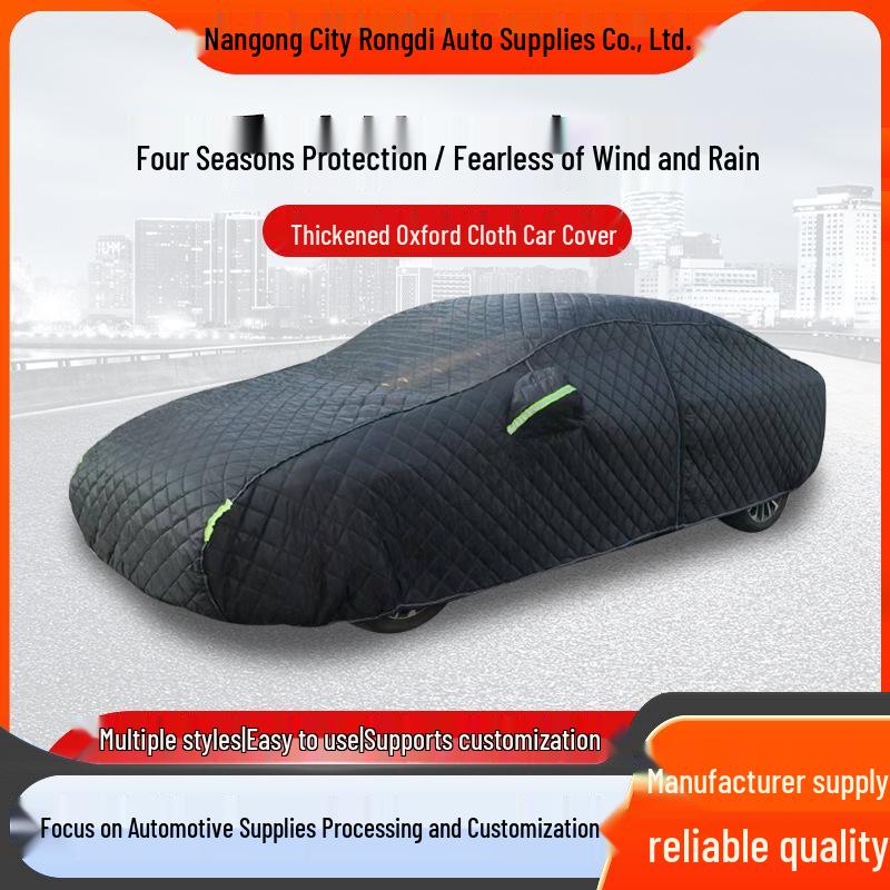 New Thickened Cotton Car Cover – Full Protection Against Sun, Rain, Hail, and Heat Insulation Sunshade. All sizes available
New Thickened Cotton Car Cover – Full Protection Against Sun, Rain, Hail, and Heat Insulation Sunshade. All sizes available