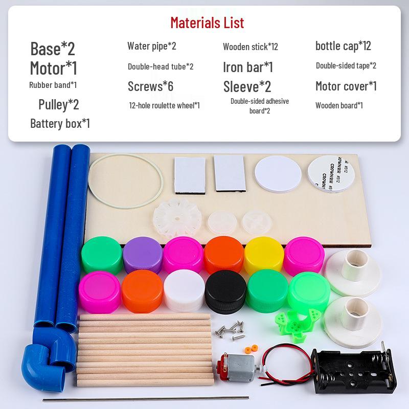 Набор для маленьких научных экспериментов: Развивающая игрушка «Ветряная мельница» сделай сам
Набор для маленьких научных экспериментов: Развивающая игрушка «Ветряная мельница» сделай сам