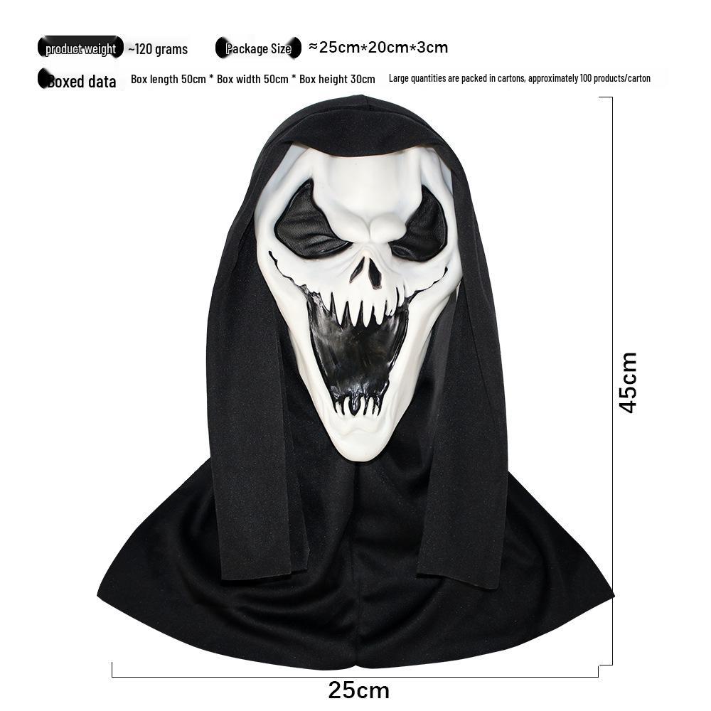 Red Tongue Scream Skull Mask - Halloween Ghost Face Prank Prop
Red Tongue Scream Skull Mask - Halloween Ghost Face Prank Prop