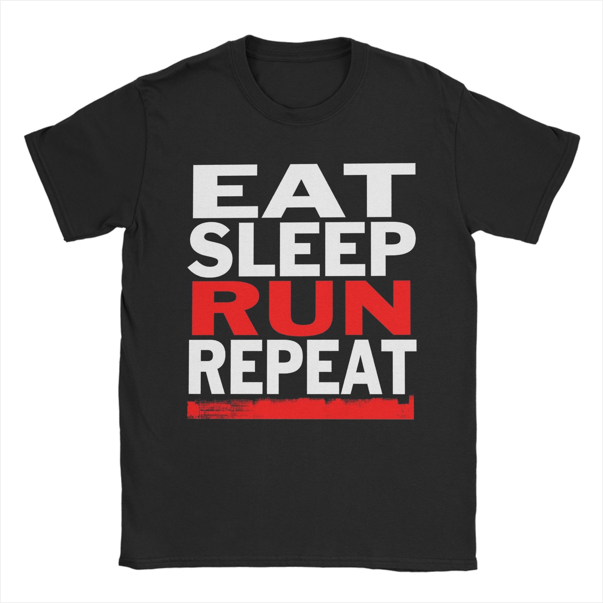 Men s Eat sleep Running repeat T Shirt Pure Cotton Clothes Leisure Short Sleeve Round Neck Tees Gift Idea T-Shirts 4XL
Men s Eat sleep Running repeat T Shirt Pure Cotton Clothes Leisure Short Sleeve Round Neck Tees Gift Idea T-Shirts 4XL