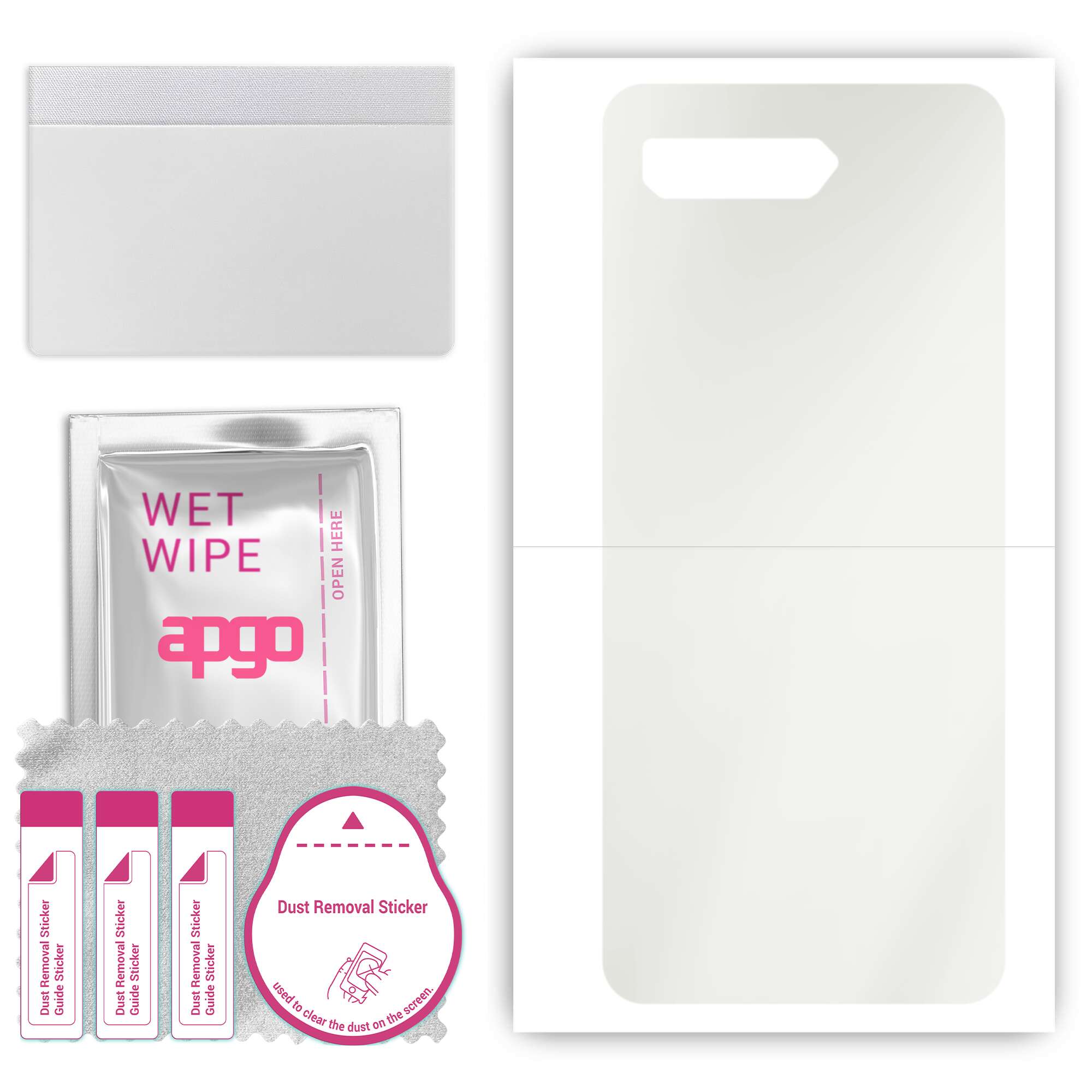 apgo MATTE Protective Skin Sticker для задньої панелі, сумісної з Asus ROG Phone 5 Pro, Wrap Film, Hydrogel Film, Flexible, Soft TPU with positioning la
apgo MATTE Protective Skin Sticker для задньої панелі, сумісної з Asus ROG Phone 5 Pro, Wrap Film, Hydrogel Film, Flexible, Soft TPU with positioning la