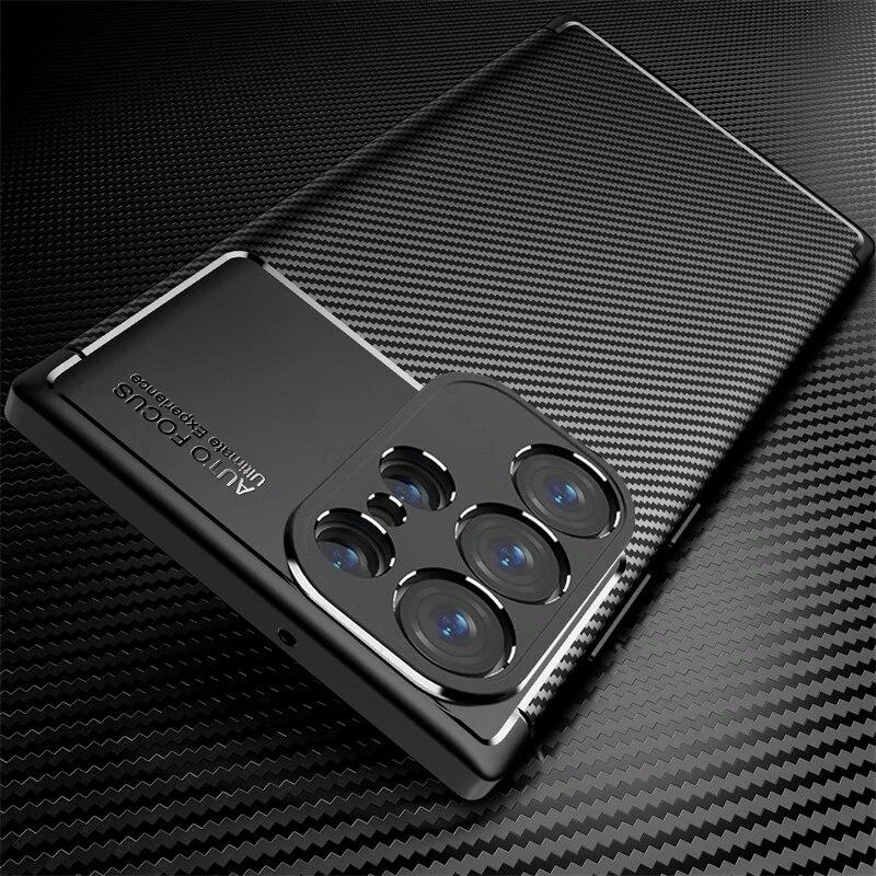 Для Samsung Galaxy S24 Ultra 5G чехол из углеродного волокна противоударный защитный чехол Sumsung S 24 Plus S24Ultra мягкий резиновый противоударный чехол
Для Samsung Galaxy S24 Ultra 5G чехол из углеродного волокна противоударный защитный чехол Sumsung S 24 Plus S24Ultra мягкий резиновый противоударный чехол