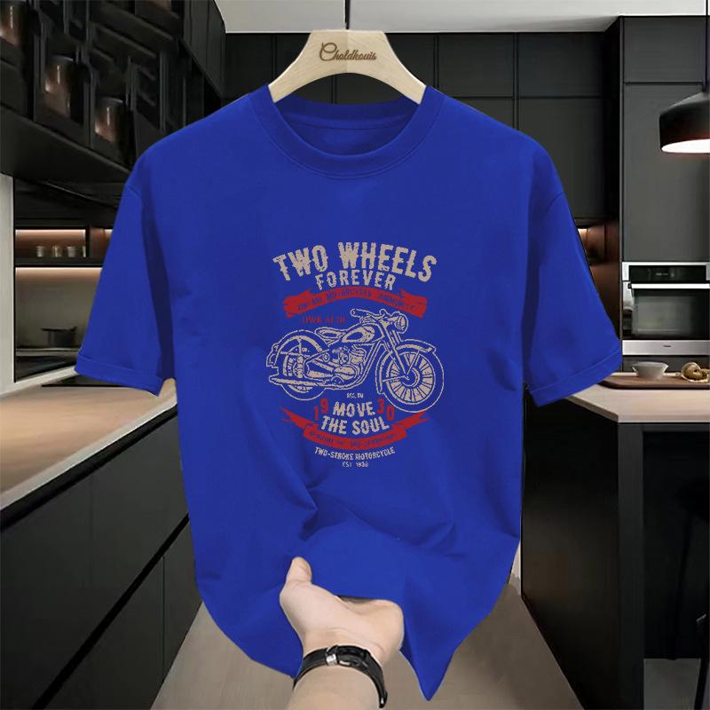 Men s American Style Loose Fit Pure Cotton T-shirt, Short Sleeve, National Tide, Korean and Hong Kong Influenced. M (110-130 jin) синий
Men s American Style Loose Fit Pure Cotton T-shirt, Short Sleeve, National Tide, Korean and Hong Kong Influenced. M (110-130 jin) синий