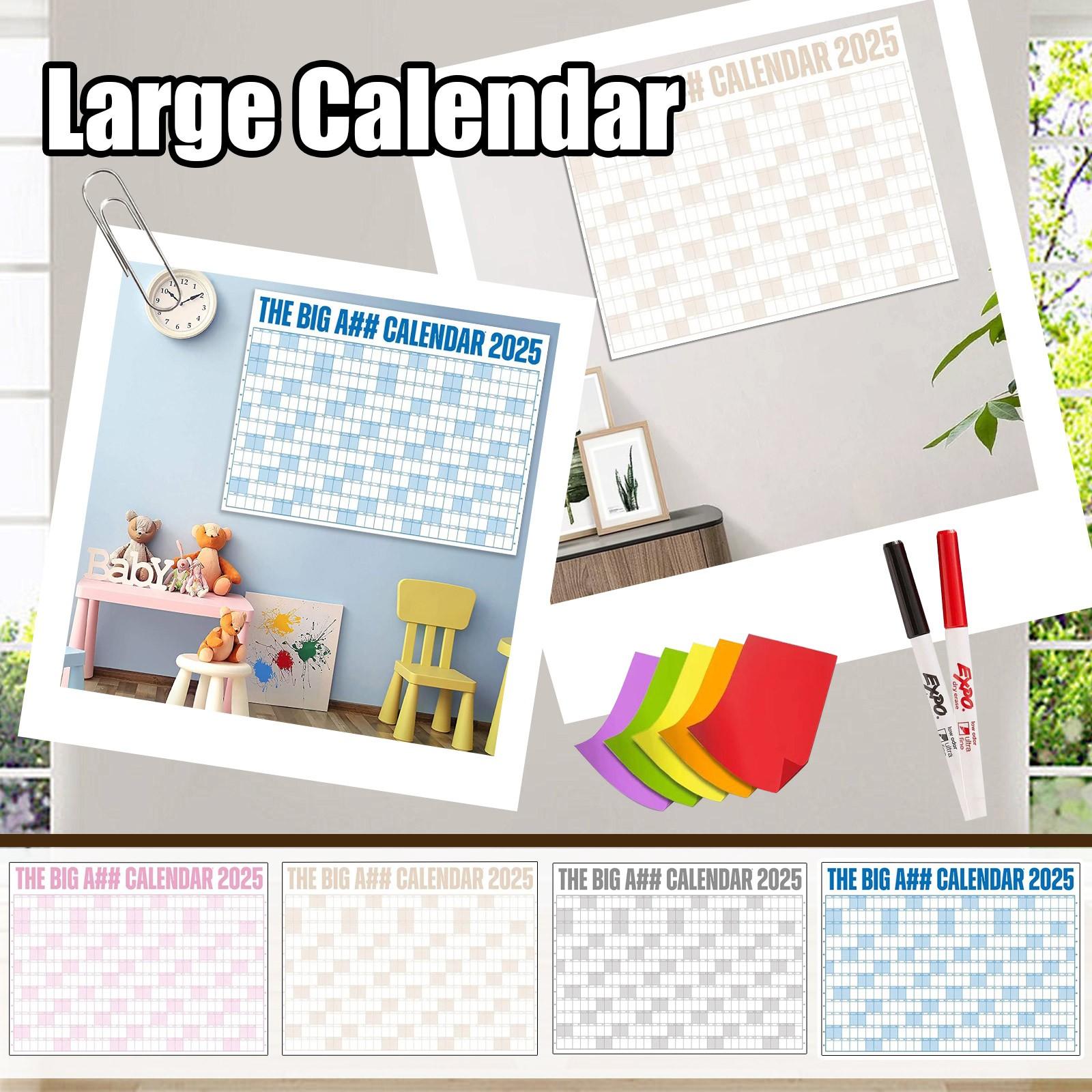 Calendar 2025,New Calendar, Oversized Full Year Calendar,4 Colors +2ml pen One Size хакі
Calendar 2025,New Calendar, Oversized Full Year Calendar,4 Colors +2ml pen One Size хакі