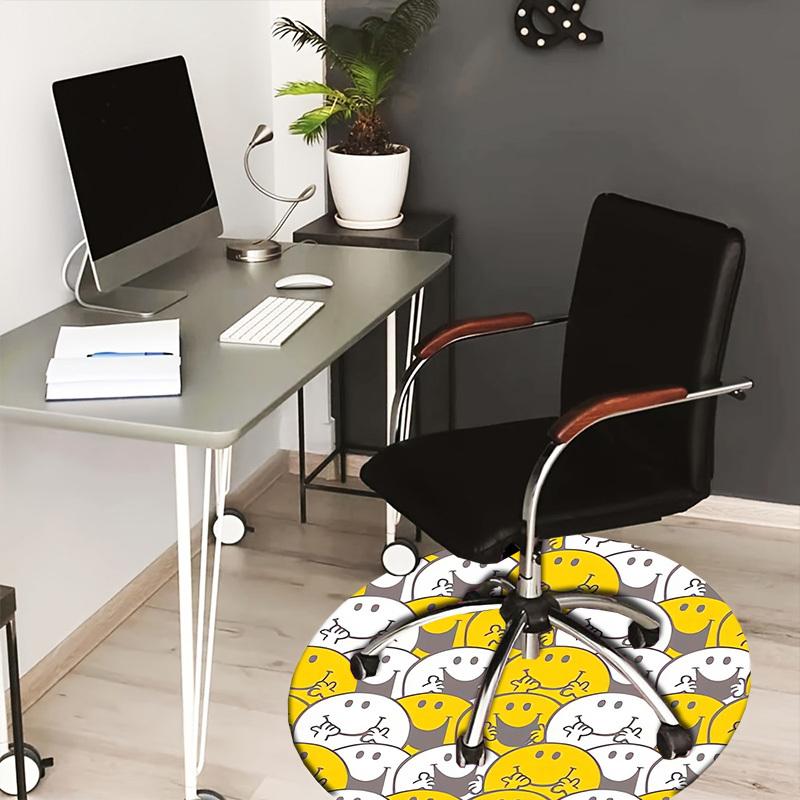 1pc Smiley Faces Pattern Round carpet, Made of Polyester,Perfect for Decorating Office Chairs, Living Rooms,fplt221 80cm by 80cm
1pc Smiley Faces Pattern Round carpet, Made of Polyester,Perfect for Decorating Office Chairs, Living Rooms,fplt221 80cm by 80cm