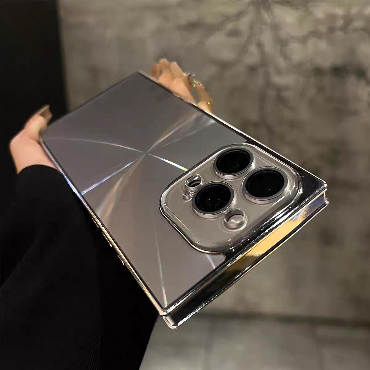 Plating CD Texture Square Armor Phone Case For iPhone 16 15 14 Plus 13 Pro Max Crystal Camera Lens Glass Shockproof Capa iPhone 13
Plating CD Texture Square Armor Phone Case For iPhone 16 15 14 Plus 13 Pro Max Crystal Camera Lens Glass Shockproof Capa iPhone 13