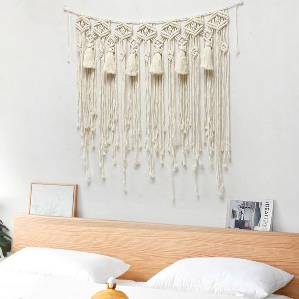 Macrame Wall Hanging Tapestry Home Decor Bohemian Tapestry Wall Art Decor Wedding Background Curtain Decorative Door Curtain
Macrame Wall Hanging Tapestry Home Decor Bohemian Tapestry Wall Art Decor Wedding Background Curtain Decorative Door Curtain