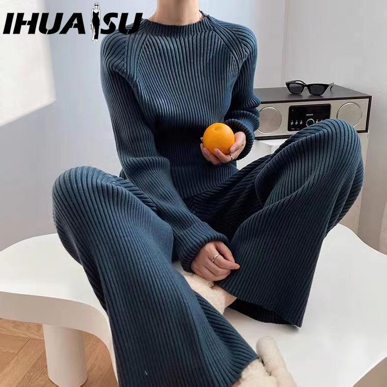 IHUASU Laid-back Style, Elegant Solid Color, Casual and Elegant, Split Knitted Sweater, Wide-leg Pants, Two-piece Set for Women One size хаки
IHUASU Laid-back Style, Elegant Solid Color, Casual and Elegant, Split Knitted Sweater, Wide-leg Pants, Two-piece Set for Women One size хаки