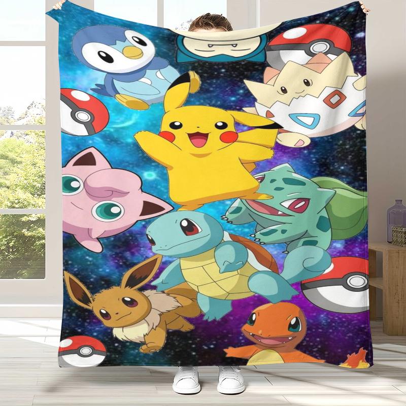 Kawaii Pokemon Pikachu Cartoon Flannel Blanket,Ultra Soft Warm Plush Throw for Home Bedroom Bed Sofa Cover Office Camping gift 75x90cm
Kawaii Pokemon Pikachu Cartoon Flannel Blanket,Ultra Soft Warm Plush Throw for Home Bedroom Bed Sofa Cover Office Camping gift 75x90cm