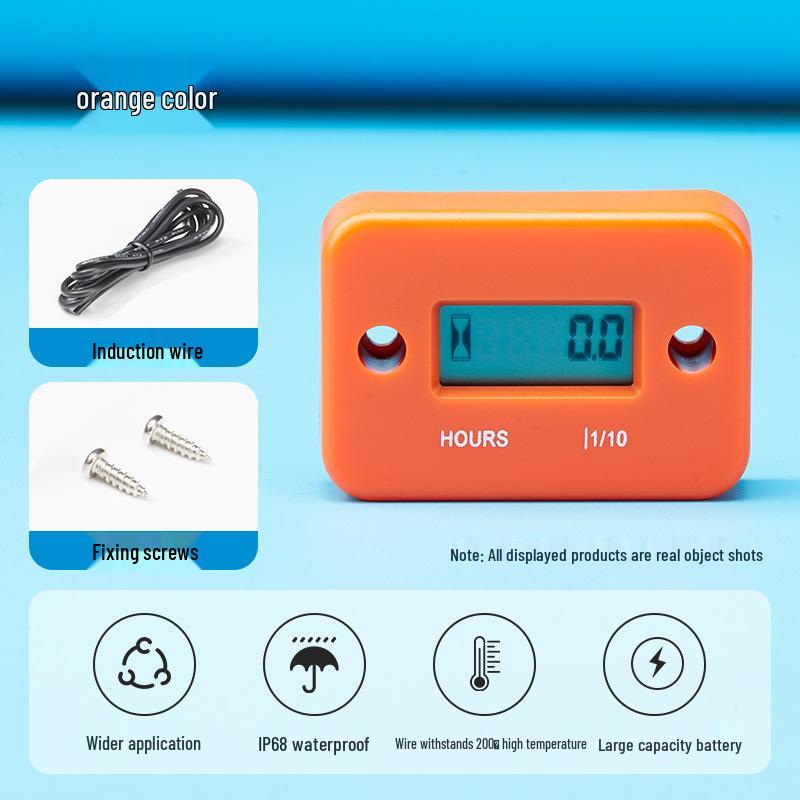 Waterproof LCD Hour Meter for 2-Stroke & 4-Stroke Motorcycle Engines
Waterproof LCD Hour Meter for 2-Stroke & 4-Stroke Motorcycle Engines