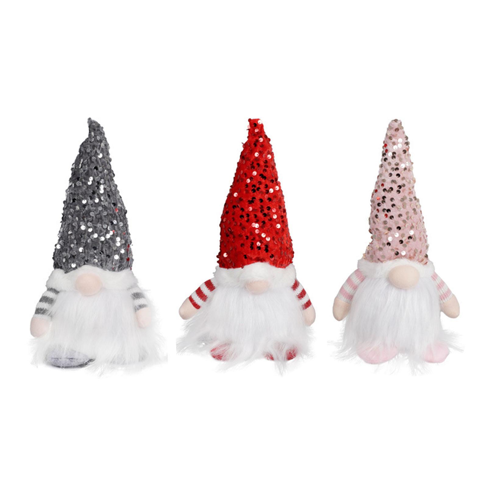 3PCS Xmas Gnome with Light Sequin Hat Faceless Gnome Dolls for Home Indoor Holiday Festival Decorati
3PCS Xmas Gnome with Light Sequin Hat Faceless Gnome Dolls for Home Indoor Holiday Festival Decorati
