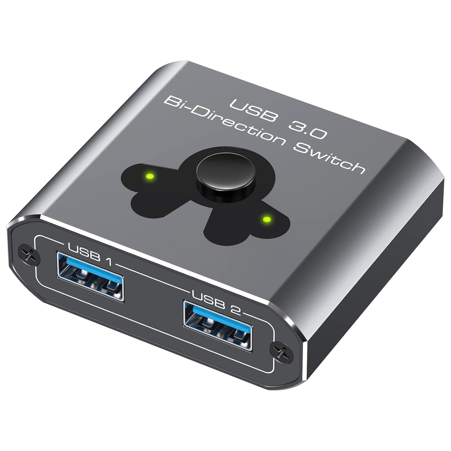 Switcher Bidirectional for 2 PCs 2 Input 1 Input 2 Output 5Gbps Switching Switcher Selector Mouse Keyboard Printer Sharing High Speed Transmission One
Switcher Bidirectional for 2 PCs 2 Input 1 Input 2 Output 5Gbps Switching Switcher Selector Mouse Keyboard Printer Sharing High Speed Transmission One