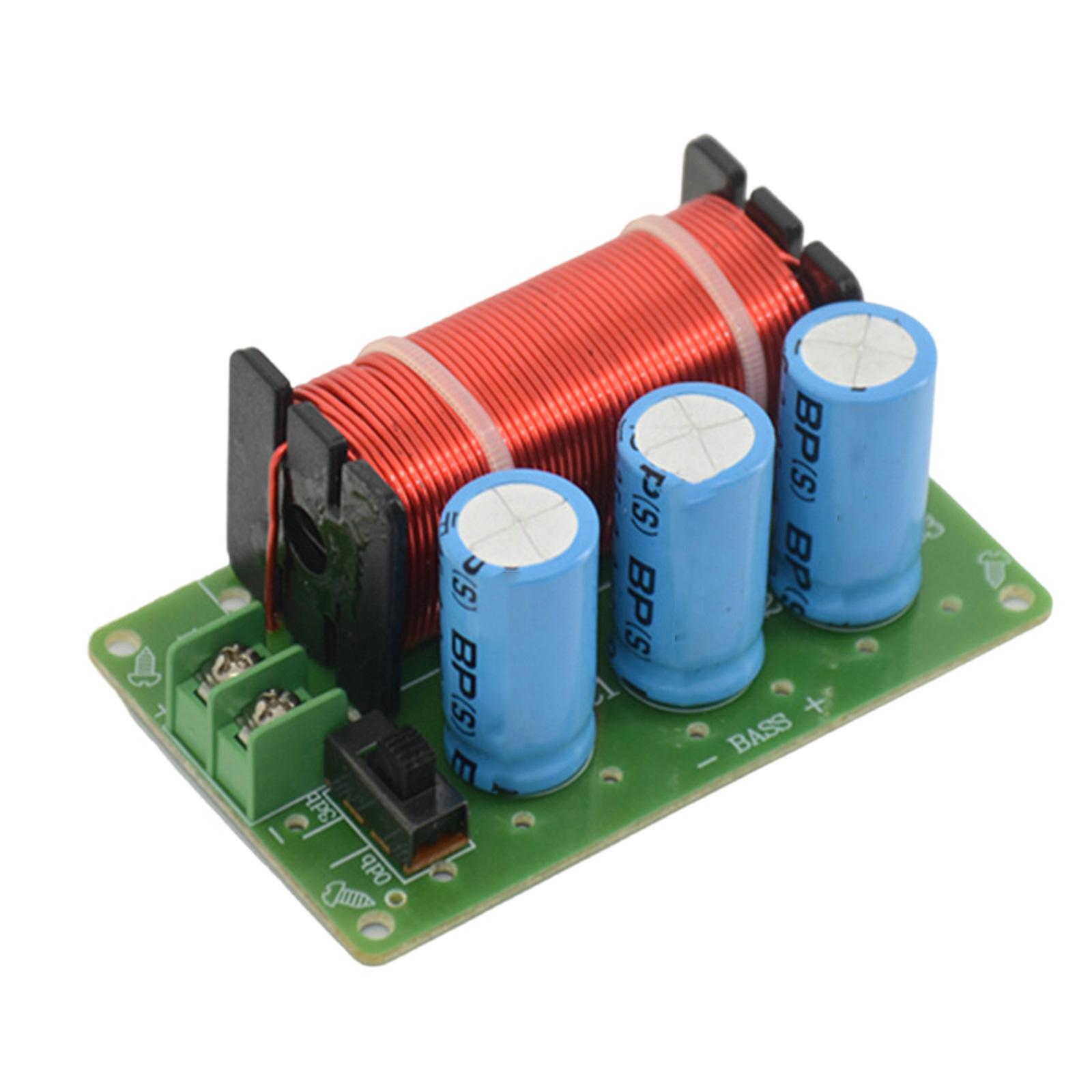 WEAH-85 Audio Crossover Filter for Subwoofers 4-8 Ohm Subwoofers PCB Speaker Dividing Board з великою потужністю 200 Вт
WEAH-85 Audio Crossover Filter for Subwoofers 4-8 Ohm Subwoofers PCB Speaker Dividing Board з великою потужністю 200 Вт