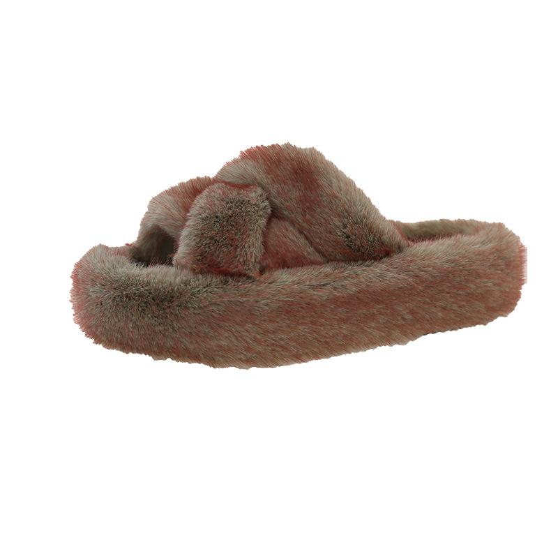 Thick-soled fluffy slippers women s 2025 autumn and winter new fashion outer wear high-end French evening wind one-word slippers 41
Thick-soled fluffy slippers women s 2025 autumn and winter new fashion outer wear high-end French evening wind one-word slippers 41