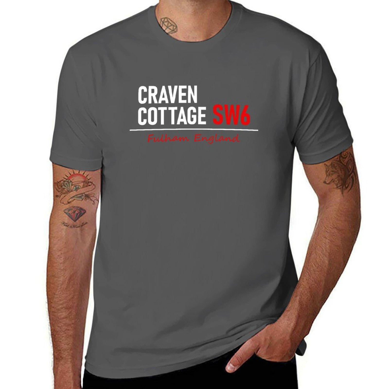 Craven Cottage - Fulham T-Shirt boys animal print sports fans summer clothes customs Men s clothing 4XL
Craven Cottage - Fulham T-Shirt boys animal print sports fans summer clothes customs Men s clothing 4XL