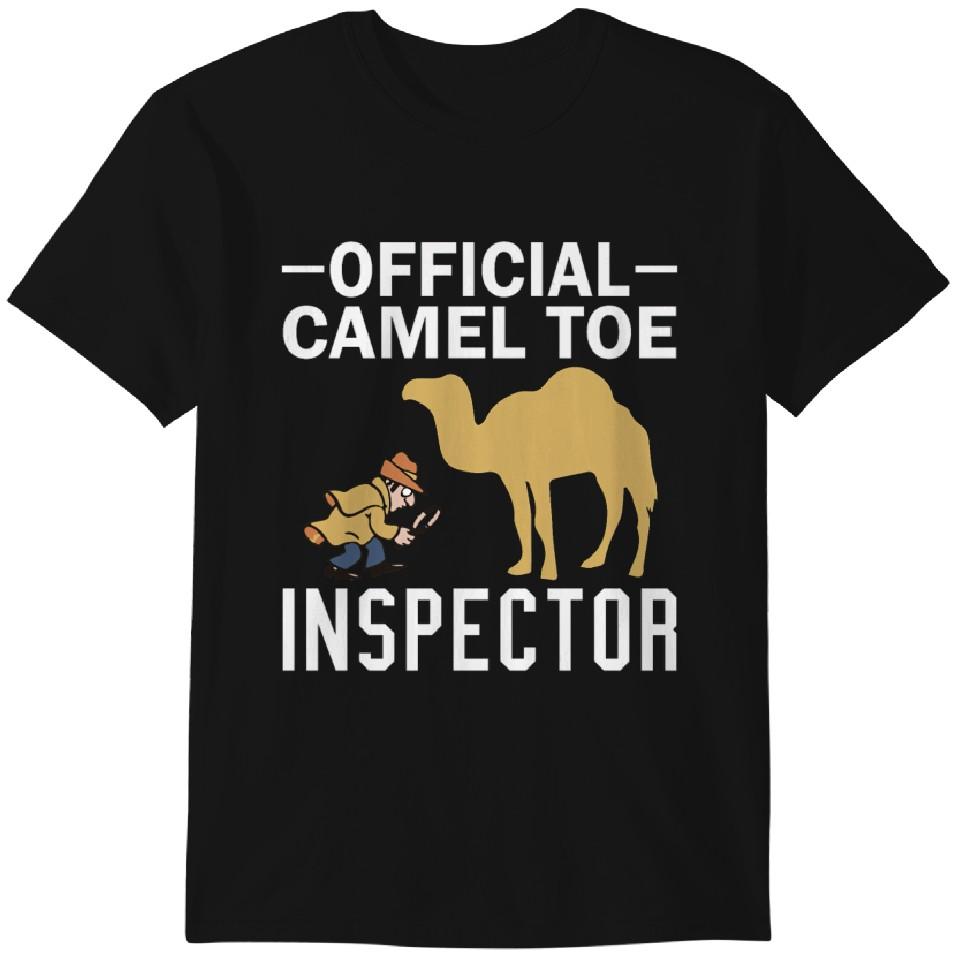 Official Camel Toe Inspector Funny t-shirt T-shirt Classic T-shirt Men s - Black, Size S L
Official Camel Toe Inspector Funny t-shirt T-shirt Classic T-shirt Men s - Black, Size S L