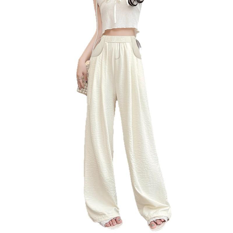 Maternity Pants Summer Thin Texture Wide-leg Pants No Support, No Belly, High Waist Drape Straight Casual Maternity Wear L синій
Maternity Pants Summer Thin Texture Wide-leg Pants No Support, No Belly, High Waist Drape Straight Casual Maternity Wear L синій