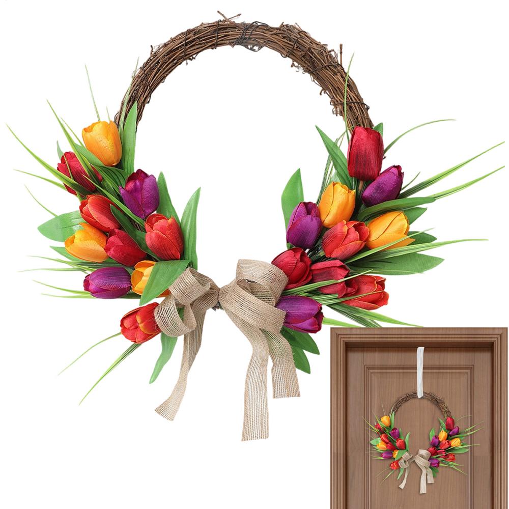 Floral Wreaths For Front Door Welcome Artificial Floral Garland Spring Wreaths For Front Door For Living Room Bedroom Indoor красный
Floral Wreaths For Front Door Welcome Artificial Floral Garland Spring Wreaths For Front Door For Living Room Bedroom Indoor красный