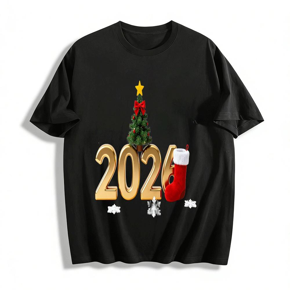 2024 Christmas Themed Printed Casual Top Festive Loose Base Shirt Pure cotton T-shirt XXS
2024 Christmas Themed Printed Casual Top Festive Loose Base Shirt Pure cotton T-shirt XXS
