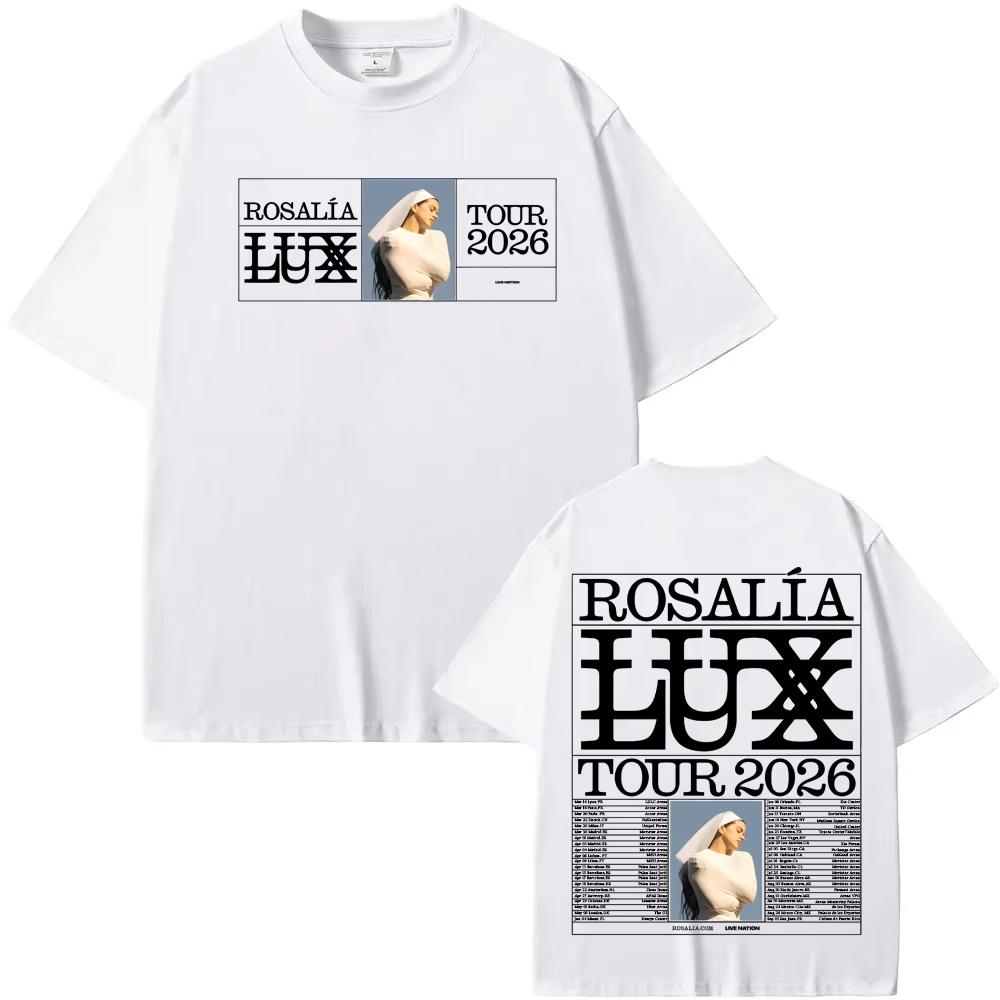 ROSALIA LUX tour TSHIRT 2026 ROSAIA Same As Official Website High Quality Teeshirt Oversized Cotton Harajuku Round Neck TEES XL
ROSALIA LUX tour TSHIRT 2026 ROSAIA Same As Official Website High Quality Teeshirt Oversized Cotton Harajuku Round Neck TEES XL